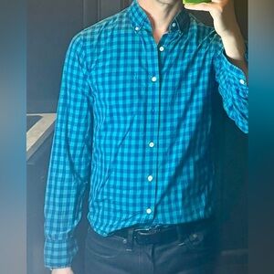 JCrew light weight poplin dress shirt size small​​​